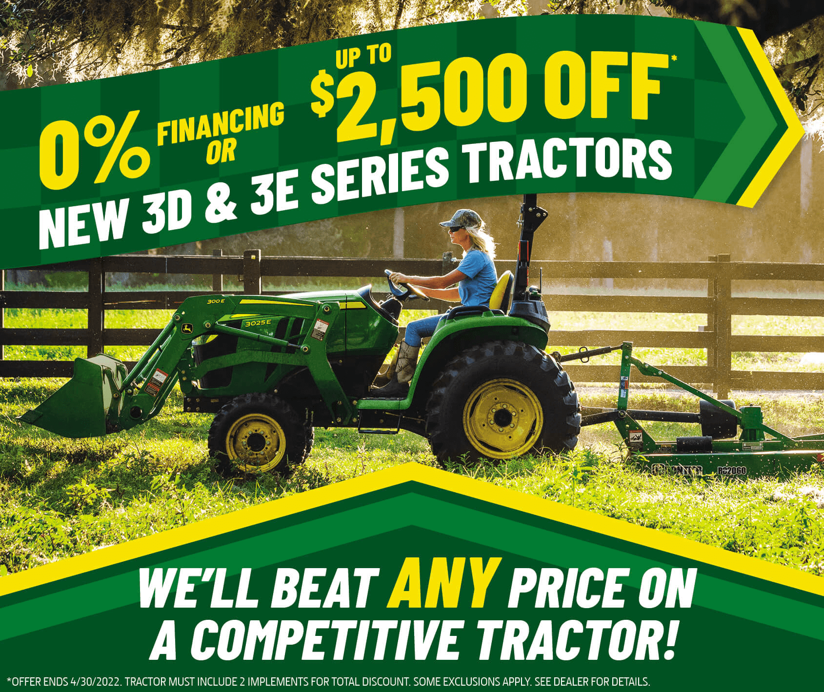 Beat the Competition - 3D & 3E Series Tractors | AGUP Equipment